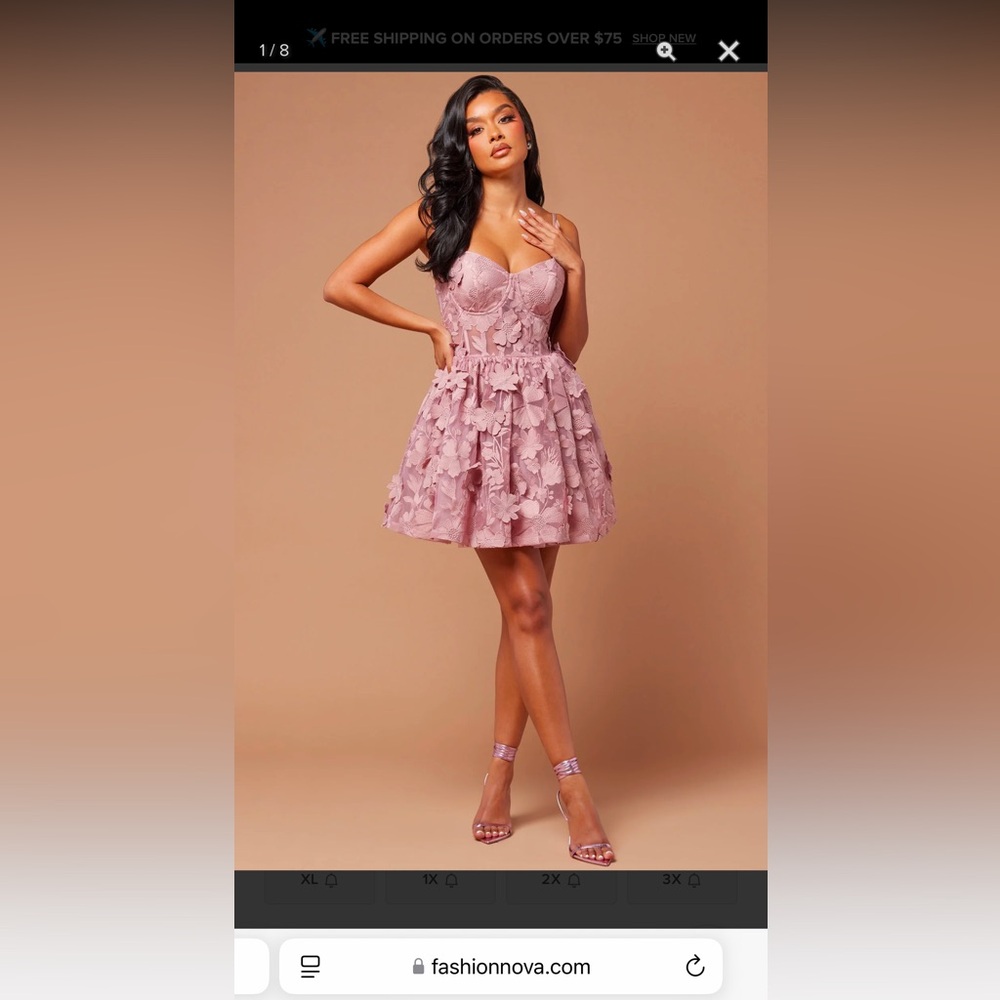 Fashion nova Luxe dress